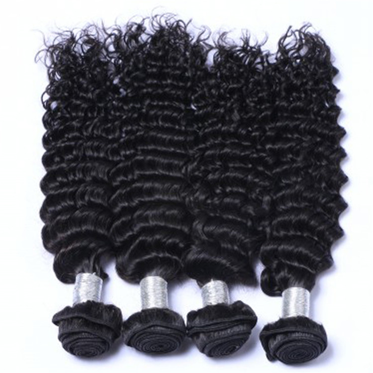 EMEDA Whoelsale china natural peruvian deep wave human hair bundles factory QM034